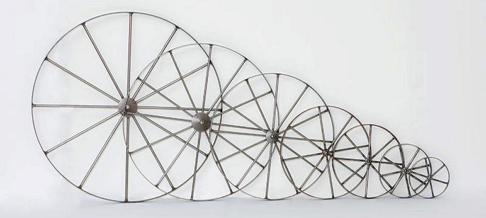 Steel Wagon Wheels, many sizes to choose from