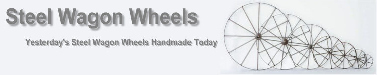 Steel Wagon Wheels, BBQ Steel Wheels, Smoker Steel Wheels